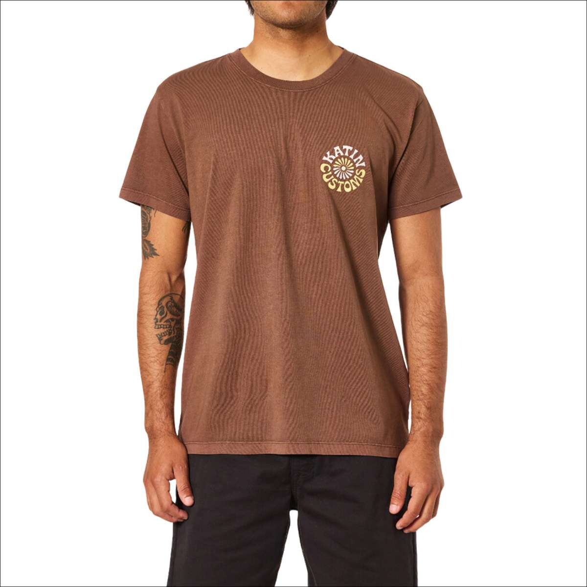 Remera Katin Twirl - Marron 