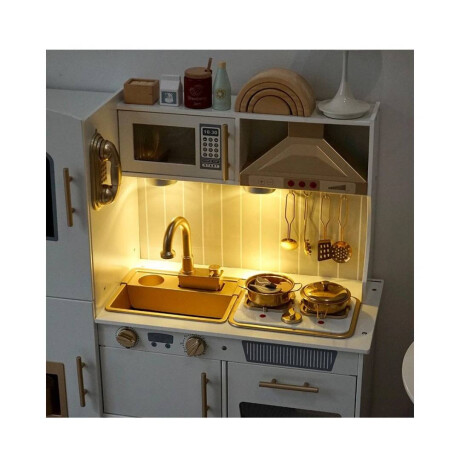 Cocina deluxe madera Blanca