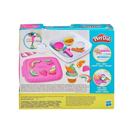 Set x 4 masas Play Doh + contenedor Salmón