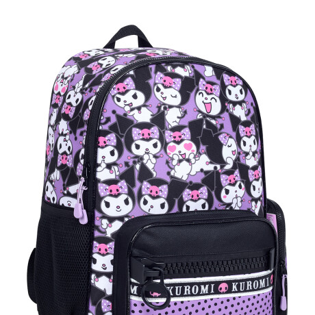 MOCHILA KUROMI 16" VIOLETA