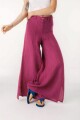 Pantalon Cuarzo Lino Magenta