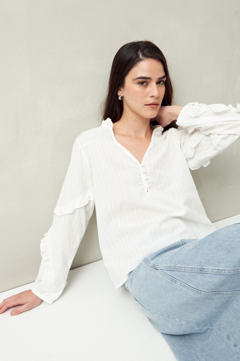 BLUSA CARMEN Blanco