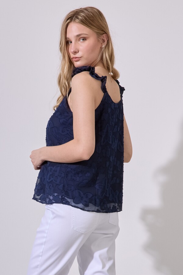 Blusa Gasa Labrada AZUL