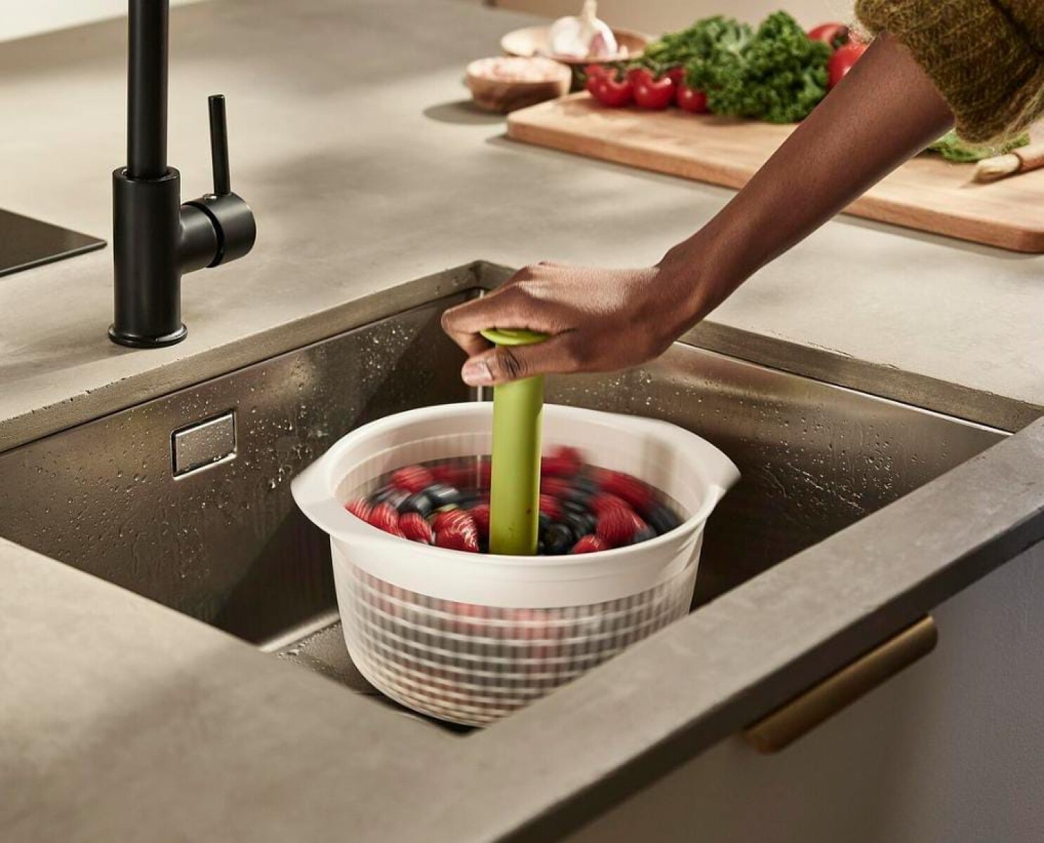 Escurridor y colador de ensaladas Joseph Joseph Spindola 