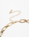 Collares Cortos Metal Collar Corto Metal Eslabones Dorado - Dorado