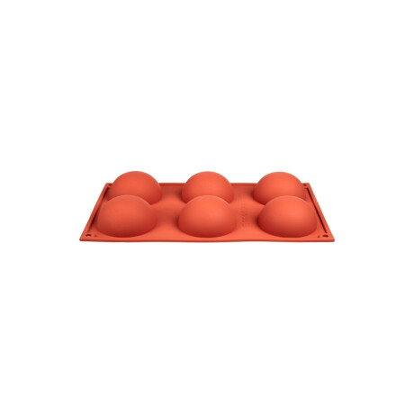 Molde de Silicona Semiesfera 6 Cavidades 7 cm Molde de Silicona Semiesfera 6 Cavidades 7 cm