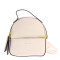 Mochila Miss Carol con cierres Blanco