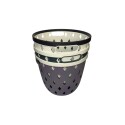 CESTO CANASTO CALADO REDONDO 24LTS 30,5X27CM CESTO CANASTO CALADO REDONDO 24LTS 30,5X27CM