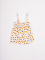 CONJUNTO BLUSA + SHORT AMARILLO