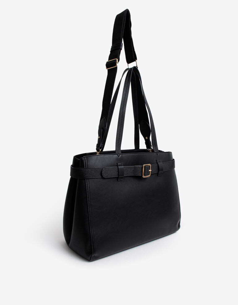 City Cartera Formato City - Negro