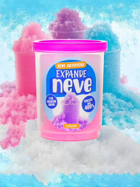 FABRICA DE SLIME NIEVE ROSADO