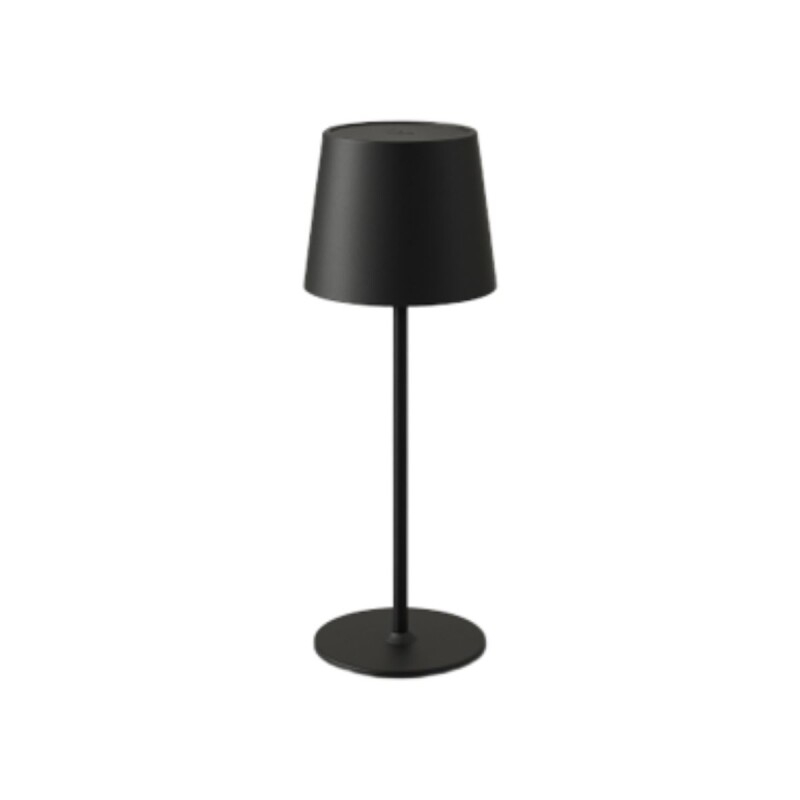Lampara de mesa recargable con led integrado 9.2x36.5 cm - Negra Lampara De Mesa Recargable Con Led Integrado 9.2x36.5 Cm - Negra