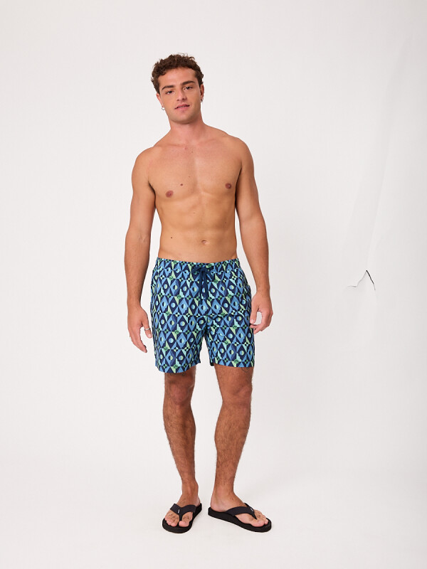 SHORT FARMAN RUSTY Azul
