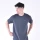 REMERA LINES NEGRO