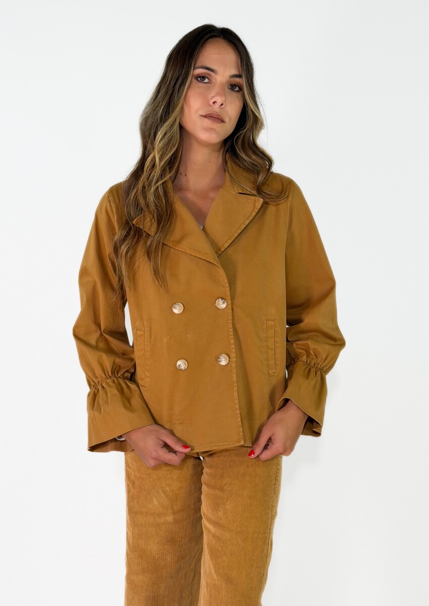 CHAQUETA SILVARA - MOSTAZA 