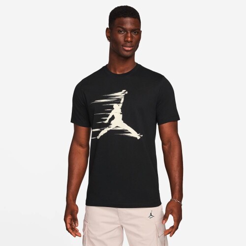 Camiseta Jordan Mvp Crew de Hombre Negro