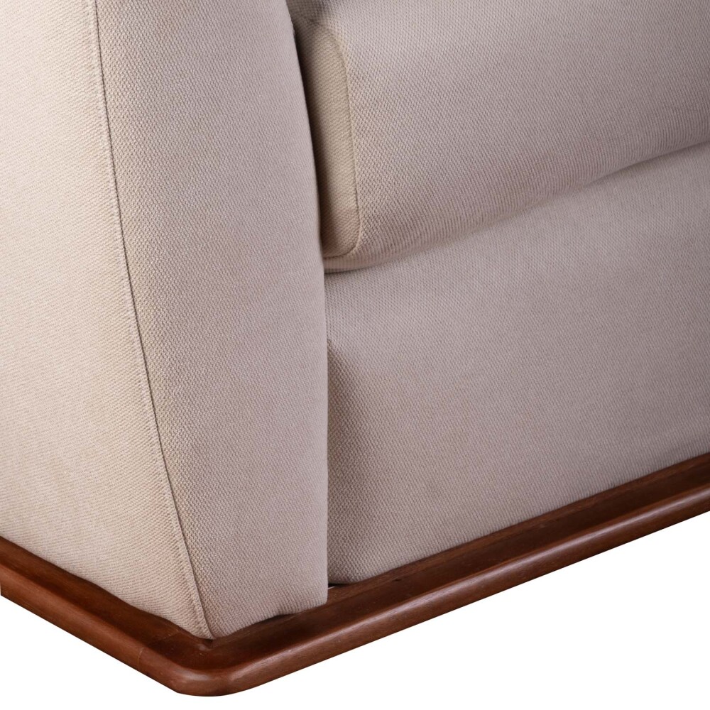 SOFÁ 4 CUERPOS TELA NATURAL-BEIGE MILANO NATURAL