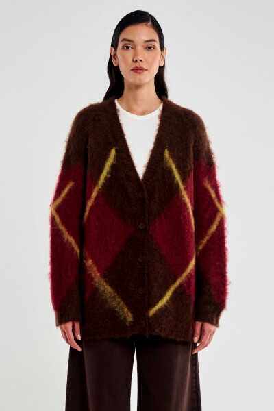 CARDIGAN Marron
