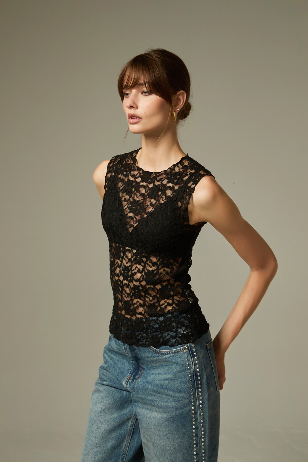 Tops Teria Negro