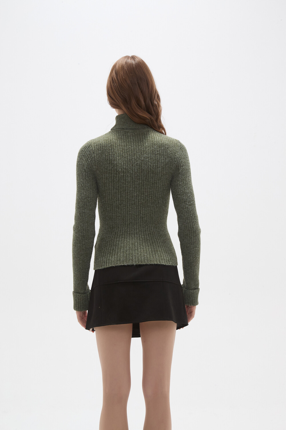 Polera Elizabet Verde Melange