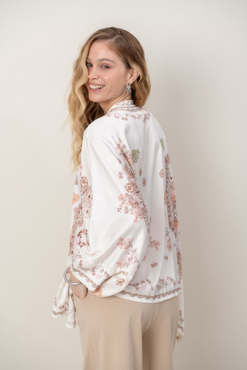 CAMISA MANDALA Natural