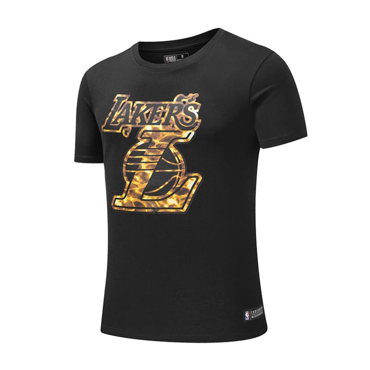 Lakers remera negra 2025