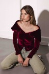 Remera Viena Bordo
