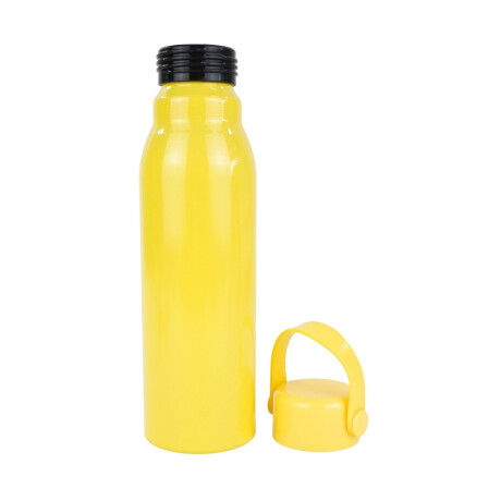Cantimplora de aluminio 650ml Amarillo Cantimplora de aluminio 650ml Amarillo