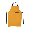 DELANTAL DE CUERO AMARILLO 90X60CM PARA SOLDADOR INGCO HGVA03 DELANTAL DE CUERO AMARILLO 90X60CM PARA SOLDADOR INGCO HGVA03