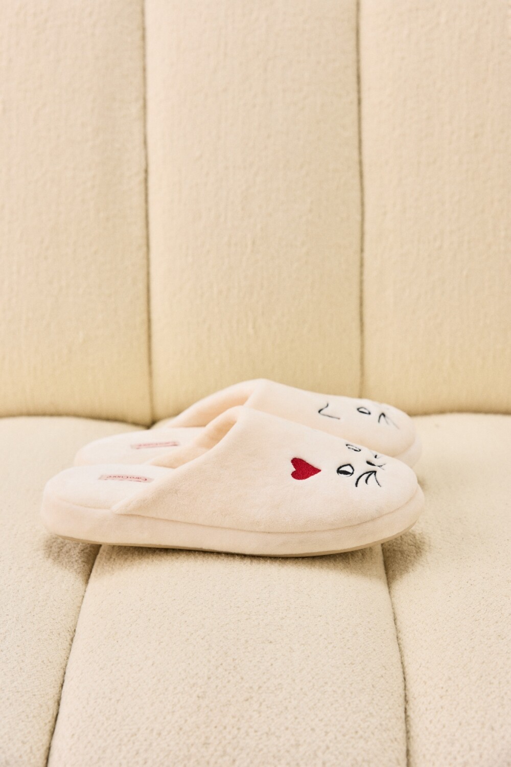 PANTUFLA CAT POWER Off White