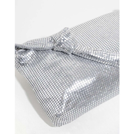 Cartera Formato City Plateado Niquel