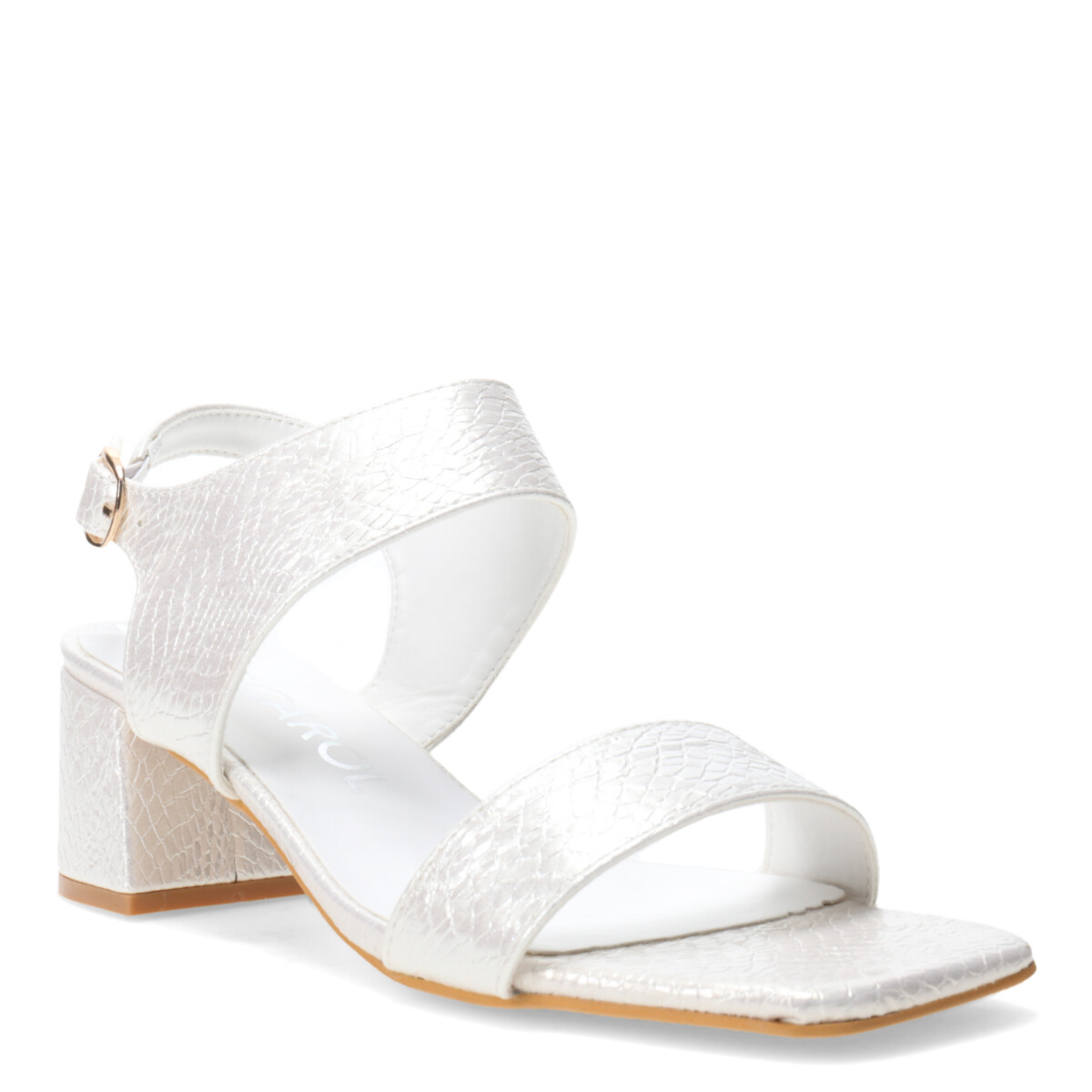 Sandalias de Mujer Miss Carol Pieres - Blanco Hueso 