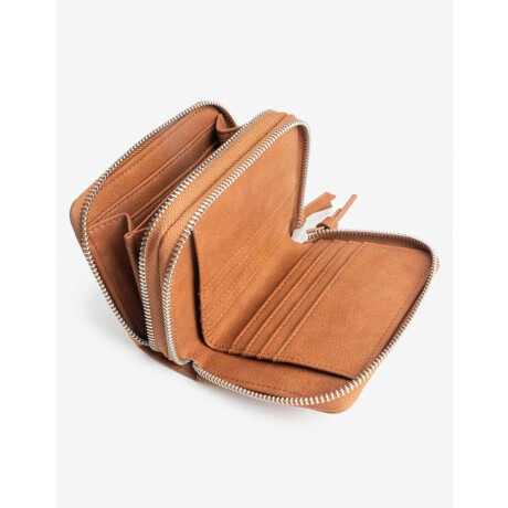 Billetera Marron camel