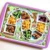 Plato para niños con juego de laberinto Forest