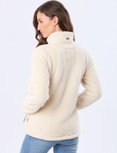 CAMPERA SHERPA SUAVE Natural