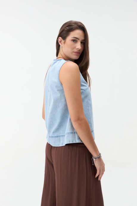 Blusa Denim Jania Blusa Denim Jania