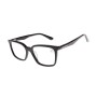 Lentes de vista Chilli Beans CUADRADO - Mujer Negro/Negro