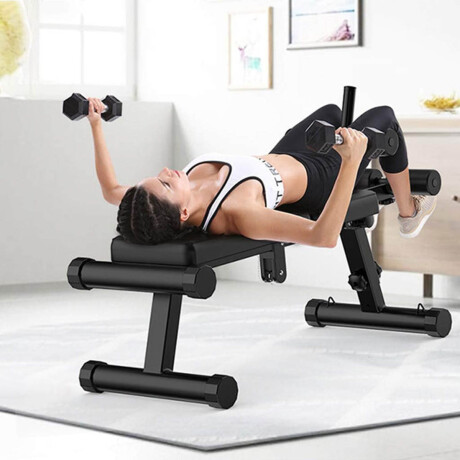 Banco Abdominal Plegable Multifunción Regulable Gym004202