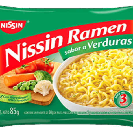 PASTA INSTANTANEA NISSIN RAMEN 80G VERDURA PASTA INSTANTANEA NISSIN RAMEN 80G VERDURA