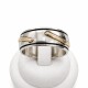 Anillo cuerpo ancho combinado Anillo cuerpo ancho combinado