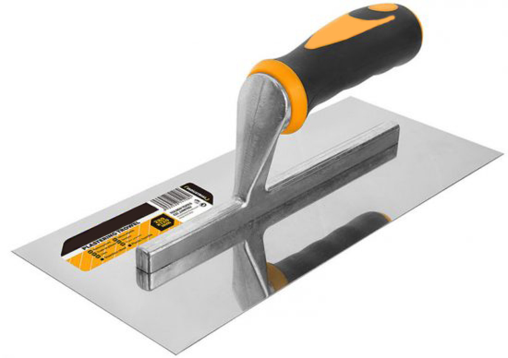 TOLSEN LLANA LISA ACERO INOX MANGO DE PLASTICO 280*120MM 