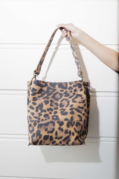 Cartera Folk Animal Print