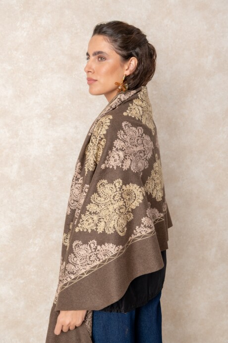 PASHMINA SIBILA Chocolate