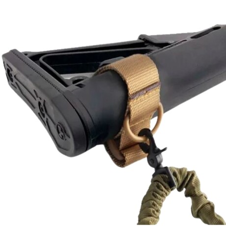 Adaptador para colocar correa en escopeta o fusil Caqui