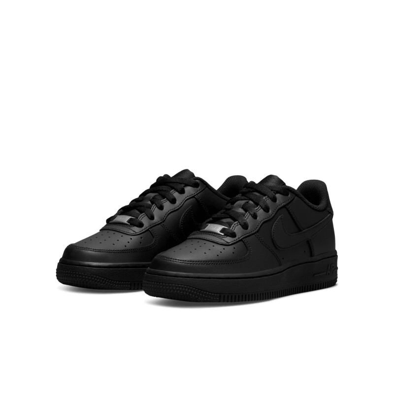 Zapatillas Air Force 1 Le de Niños Negro