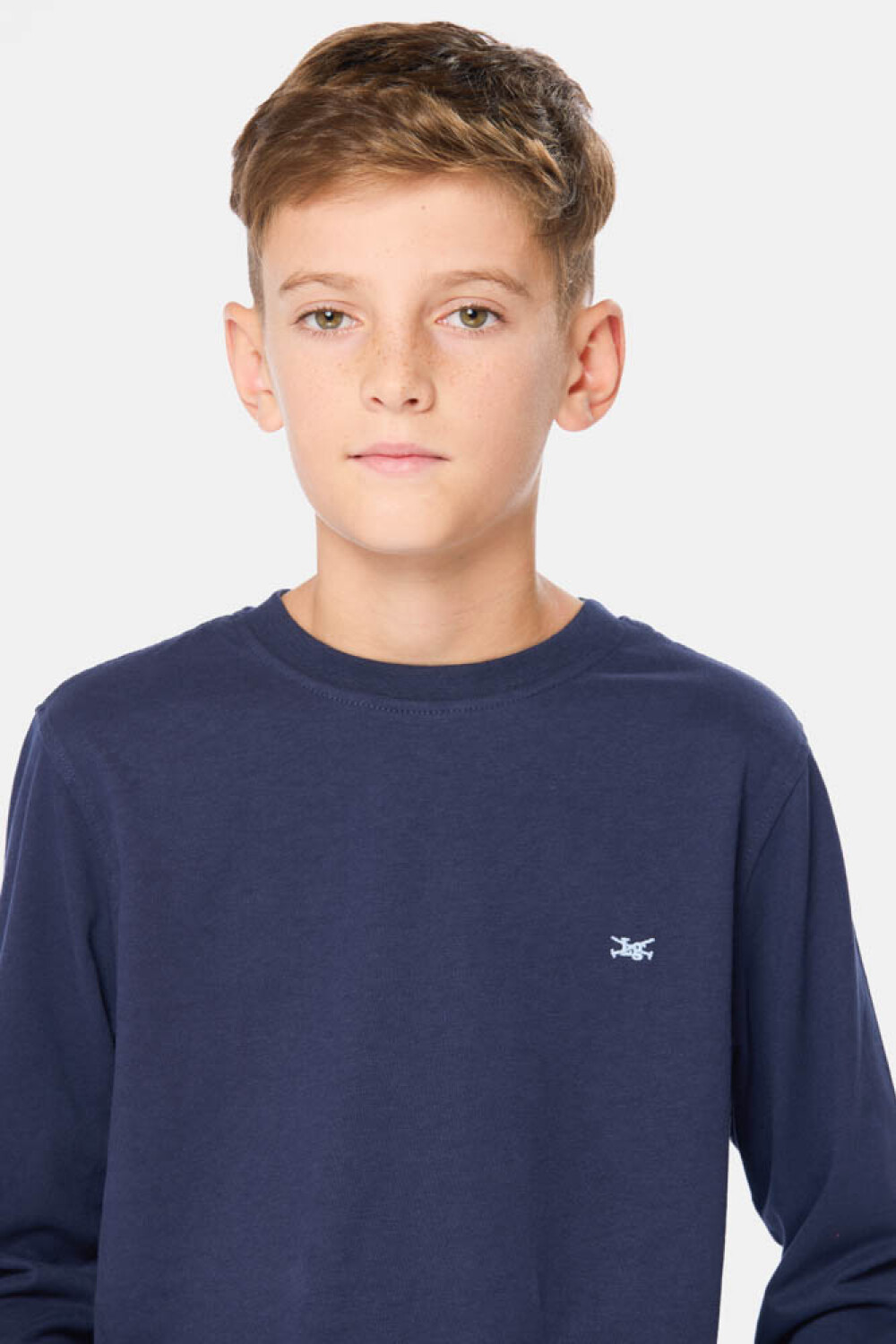 REMERA LISA Azul