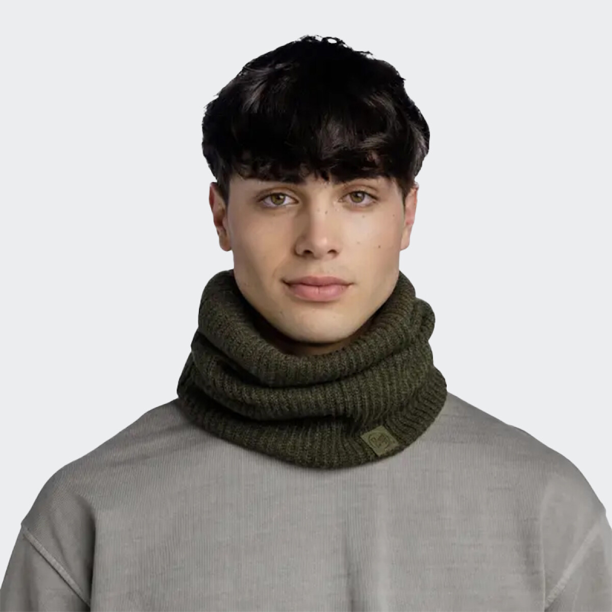 Bufanda Buff Knitted - Fleece Neckwarmer Rutger Adult - Verde 