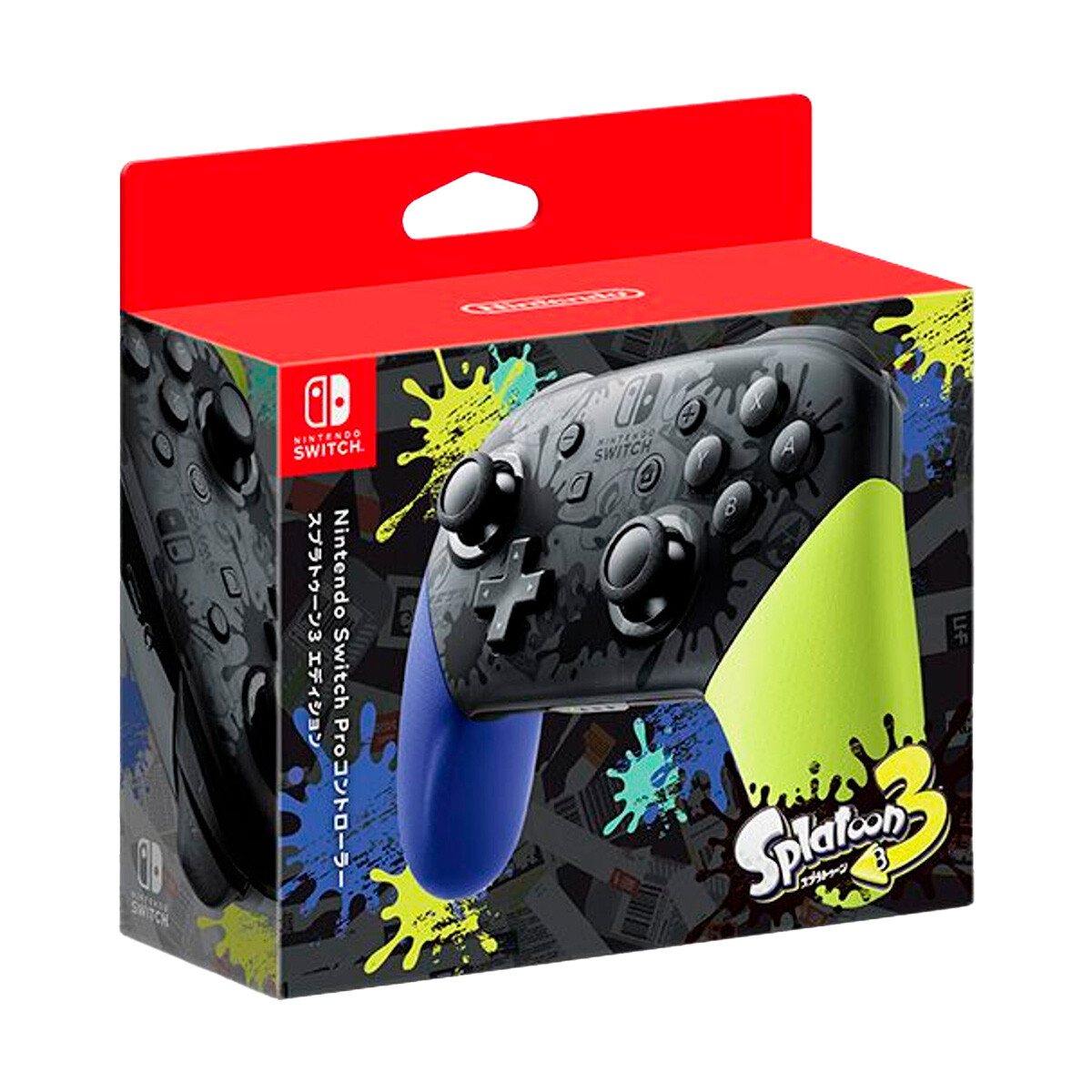 Nintendo Switch Pro Controller Splatoon 3 Edition Black