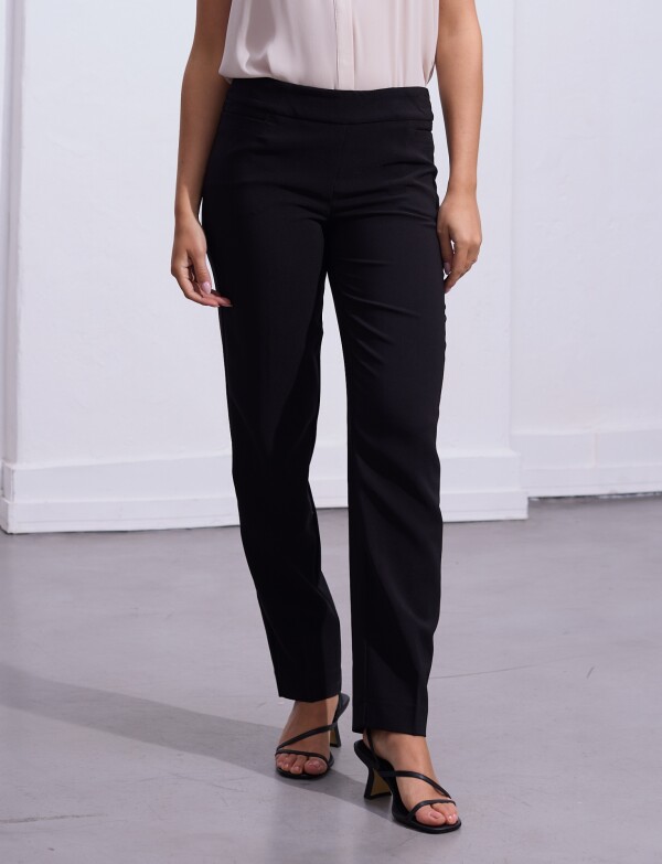 Pantalon Slim NEGRO