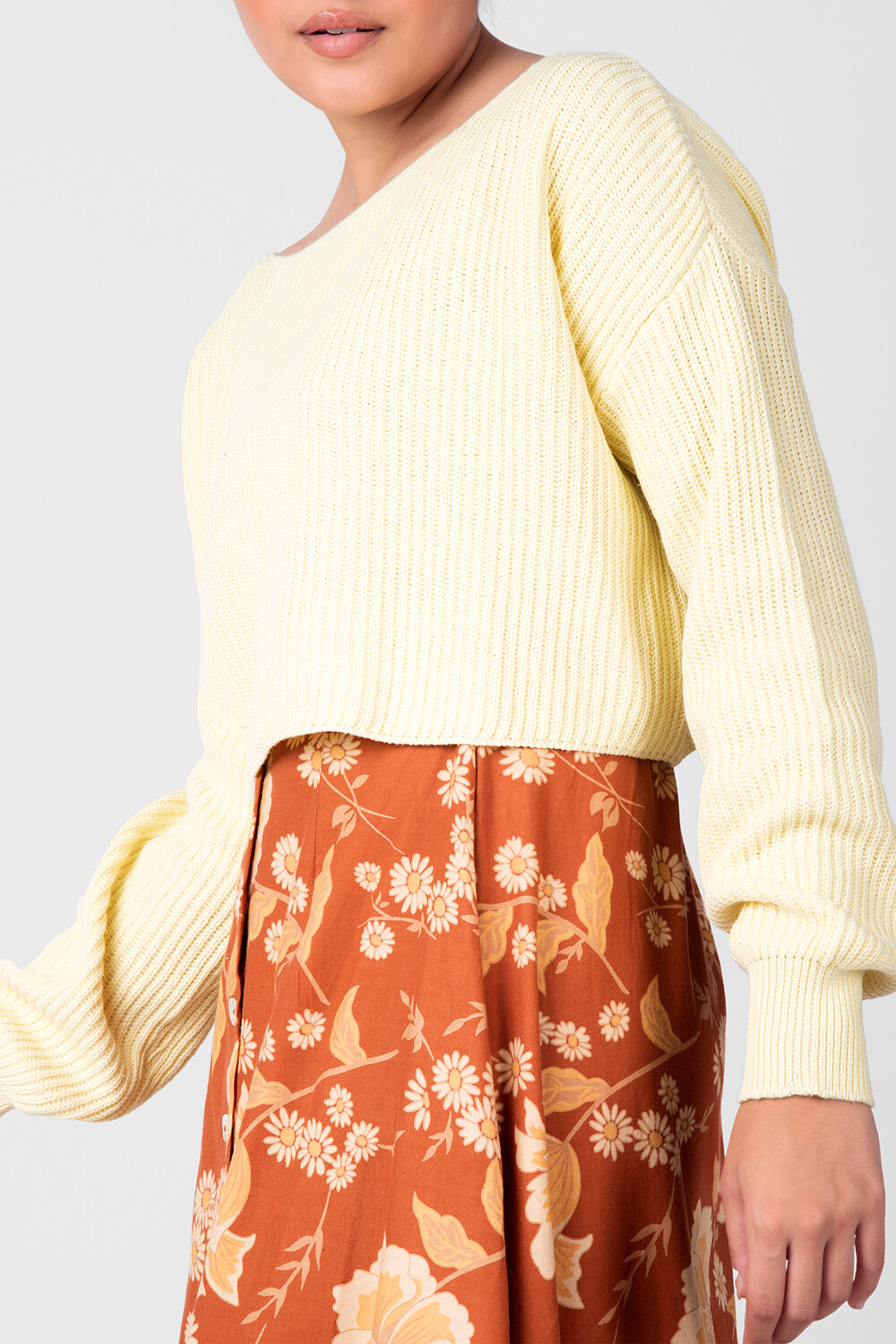 Sweater Somanya Amarillo Claro